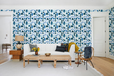 sea garden small blue