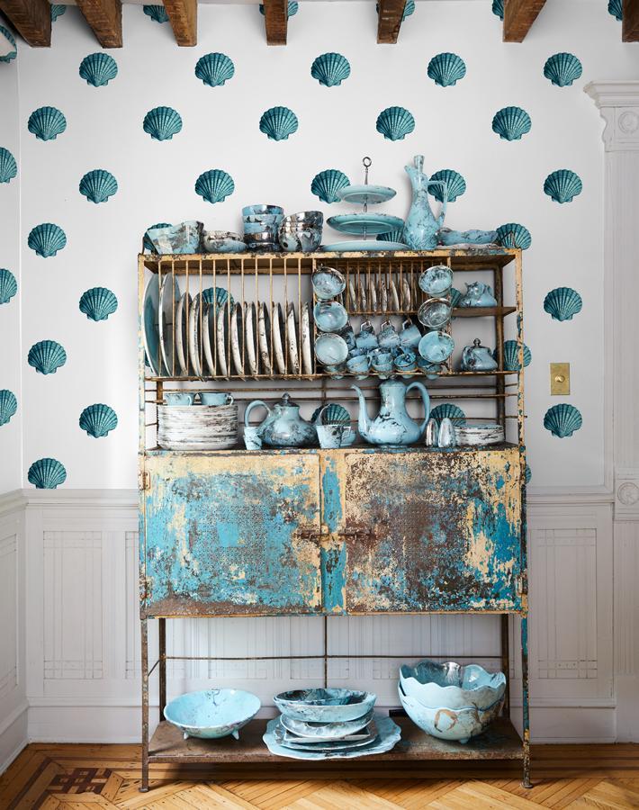 seashell teal