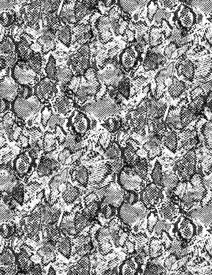 'Serpentine' Wallpaper by Wallshoppe - Onyx