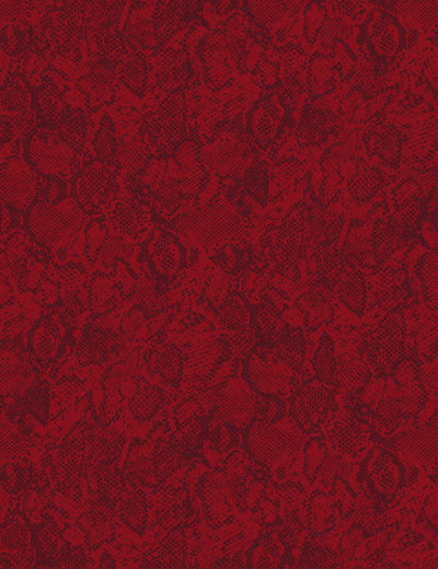 'Serpentine' Wallpaper by Wallshoppe - Garnet