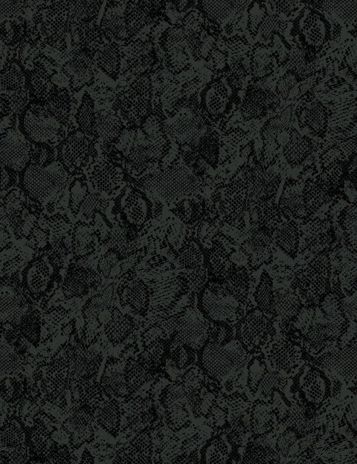 'Serpentine' Wallpaper by Wallshoppe - Charcoal