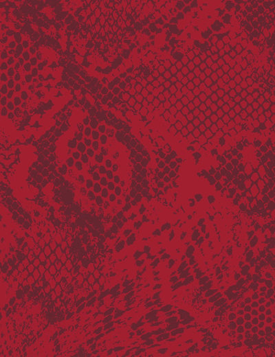 'Serpentine' Wallpaper by Wallshoppe - Garnet