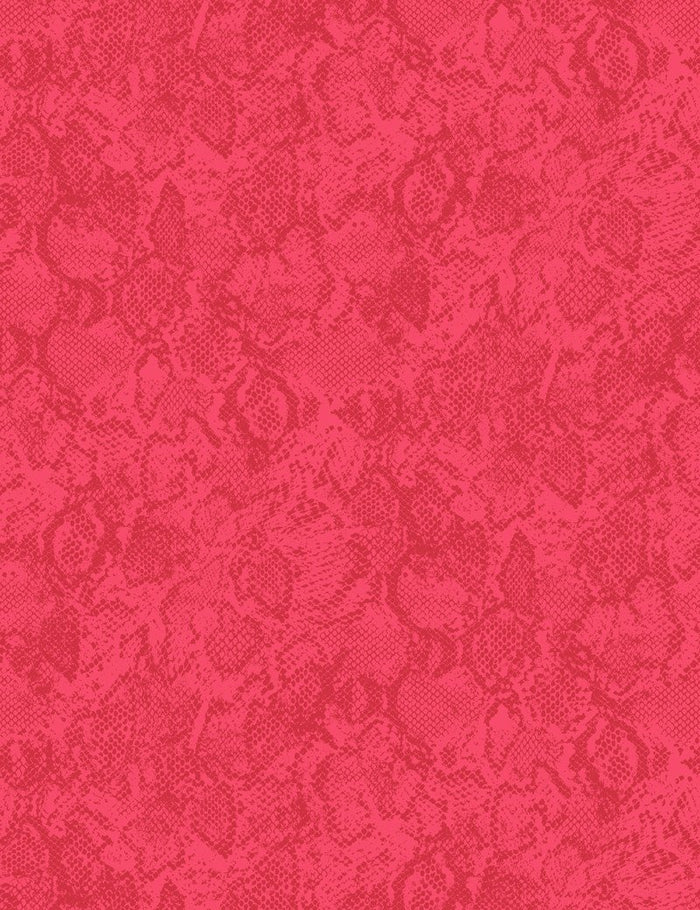'Serpentine' Wallpaper by Wallshoppe - Raspberry