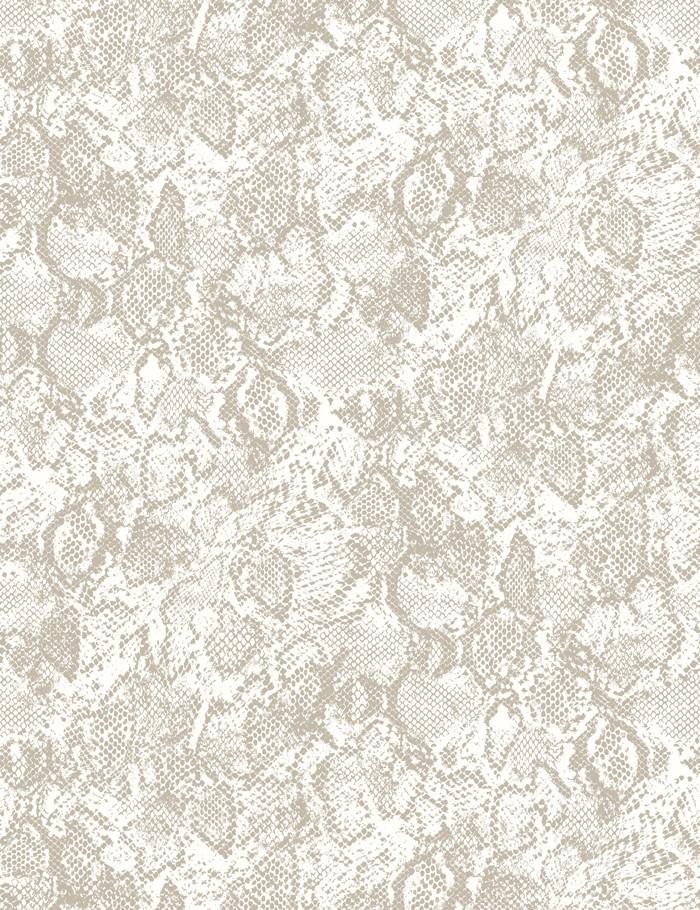 'Serpentine' Wallpaper by Wallshoppe - Tea