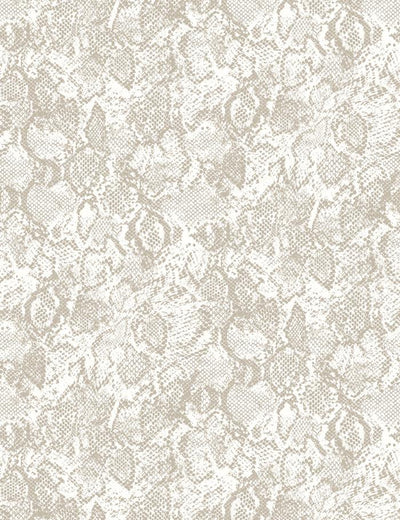 'Serpentine' Wallpaper by Wallshoppe - Tea