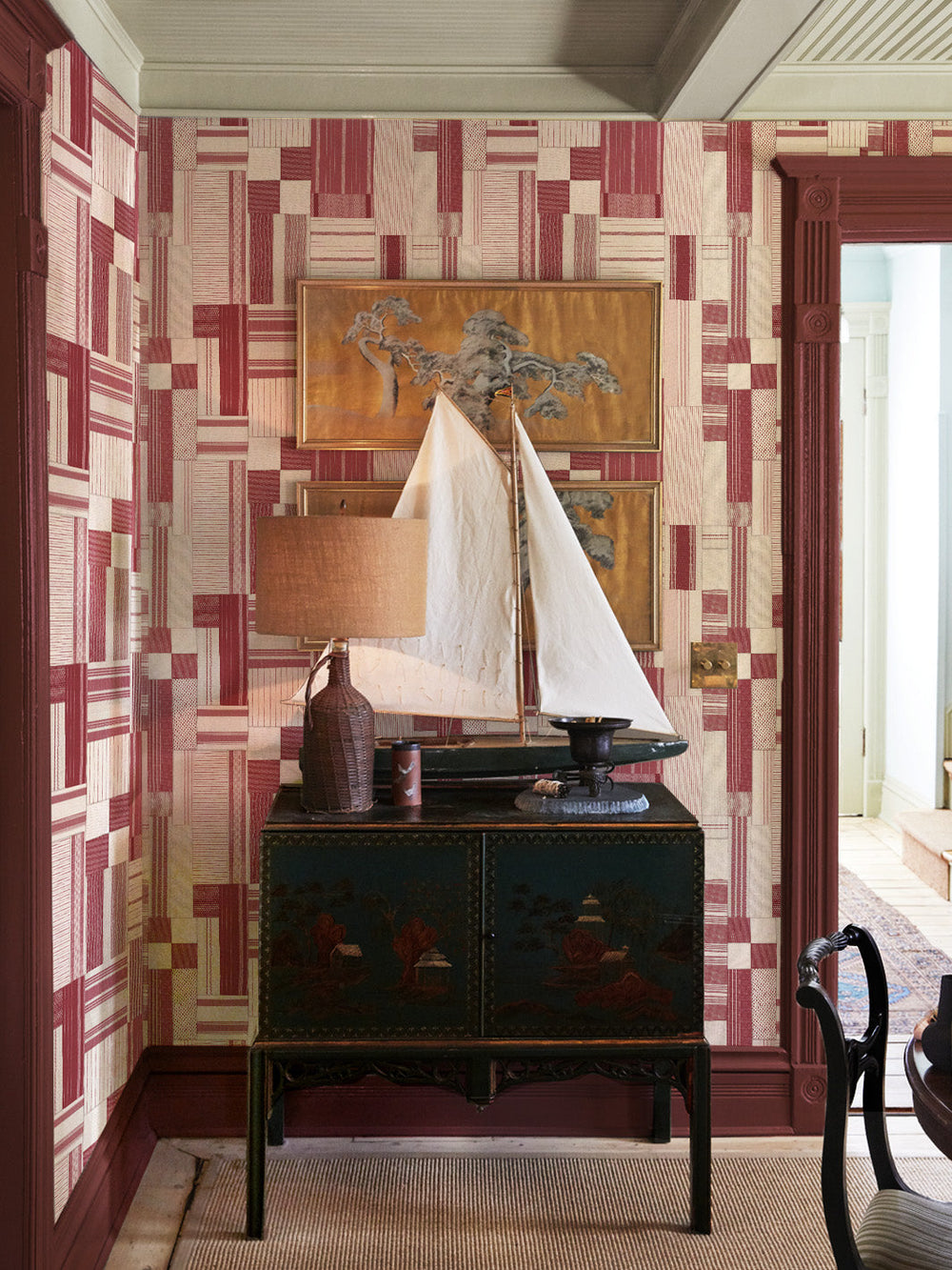 shirting-patchwork-wallpaper-chris-benz-red