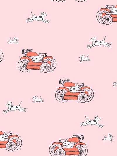 sidecar wallpaper by tea collection ballet slipper