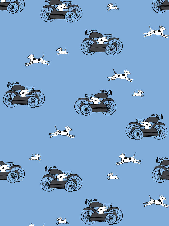 'Sidecar' Wallpaper by Tea Collection - Denim