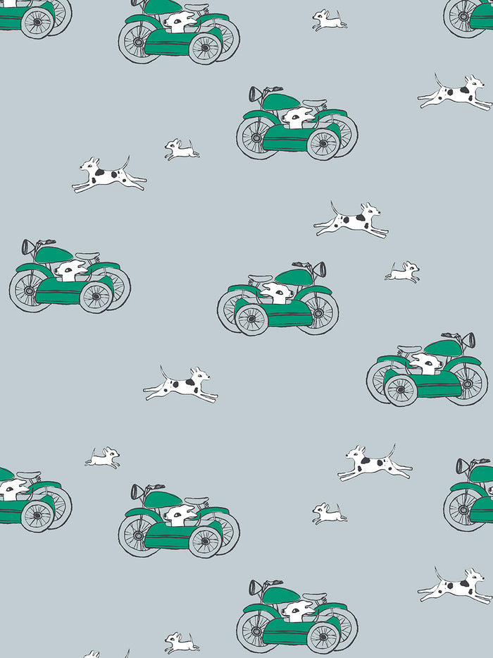 'Sidecar' Wallpaper by Tea Collection - Elephant