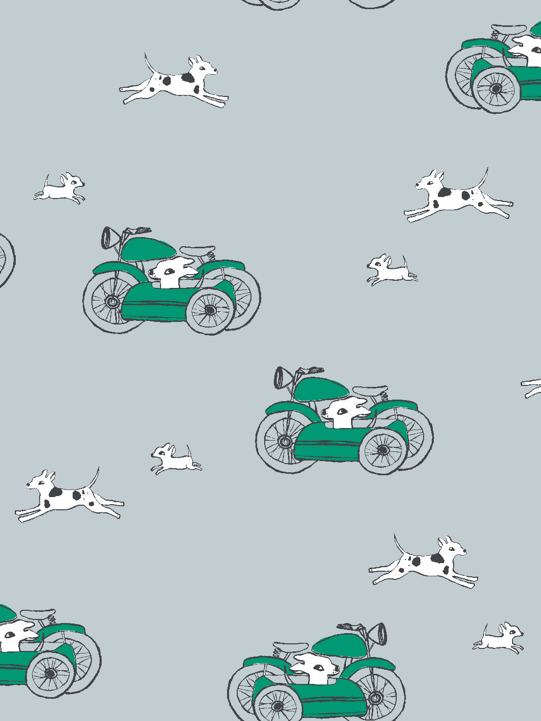 'Sidecar' Wallpaper by Tea Collection - Elephant