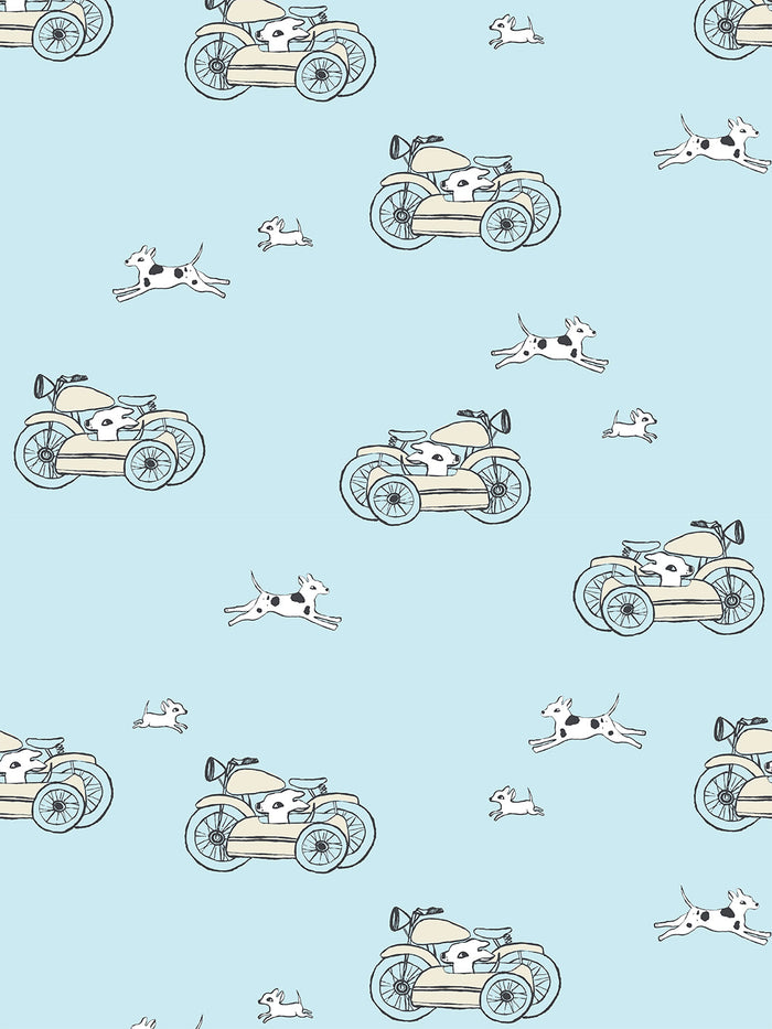 Papier peint « Sidecar » de Tea Collection - Ciel