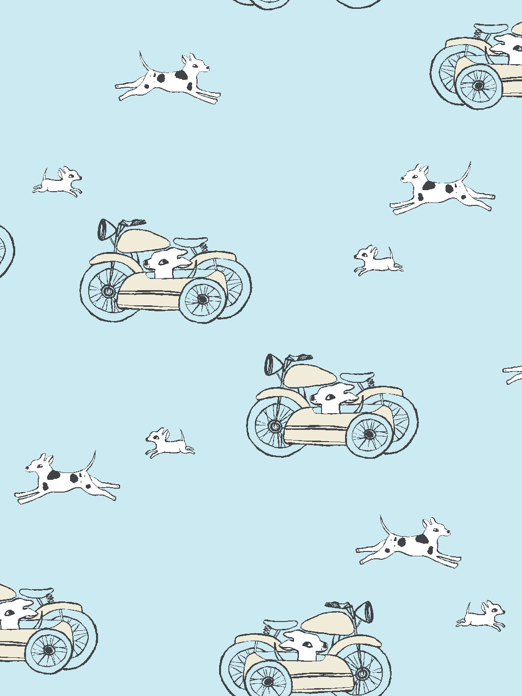 'Sidecar' Wallpaper by Tea Collection - Sky