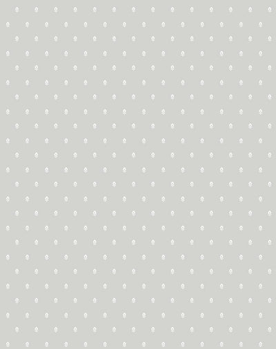 tiny block print grey