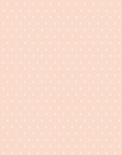 'Tiny Block Print' Wallpaper by Sugar Paper - Pink
