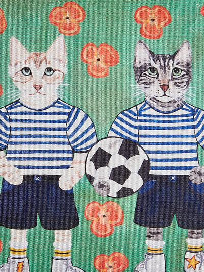 'Smells Like Team Spirit' by Carly Beck Art Print