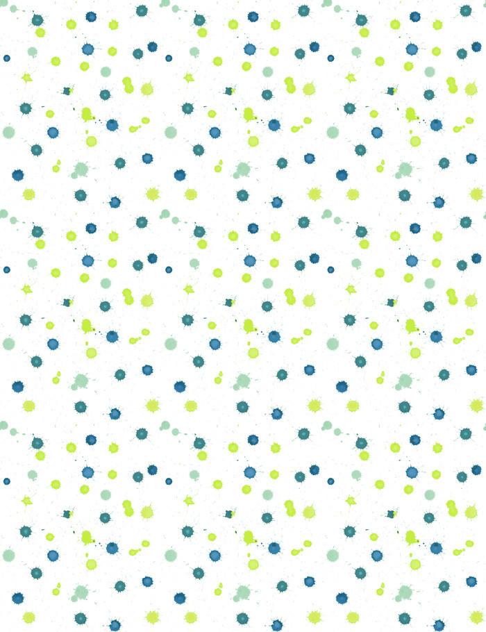 splattered blue citrine
