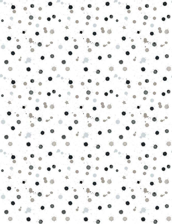 splattered black neutral