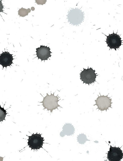 splattered black neutral