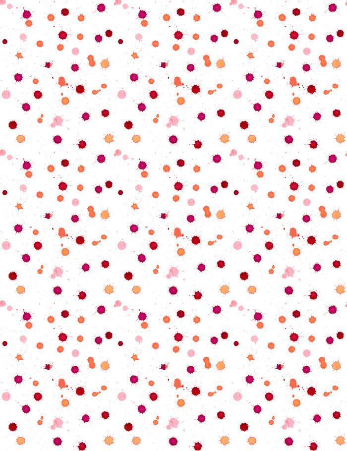 splattered watermelon creamsicle