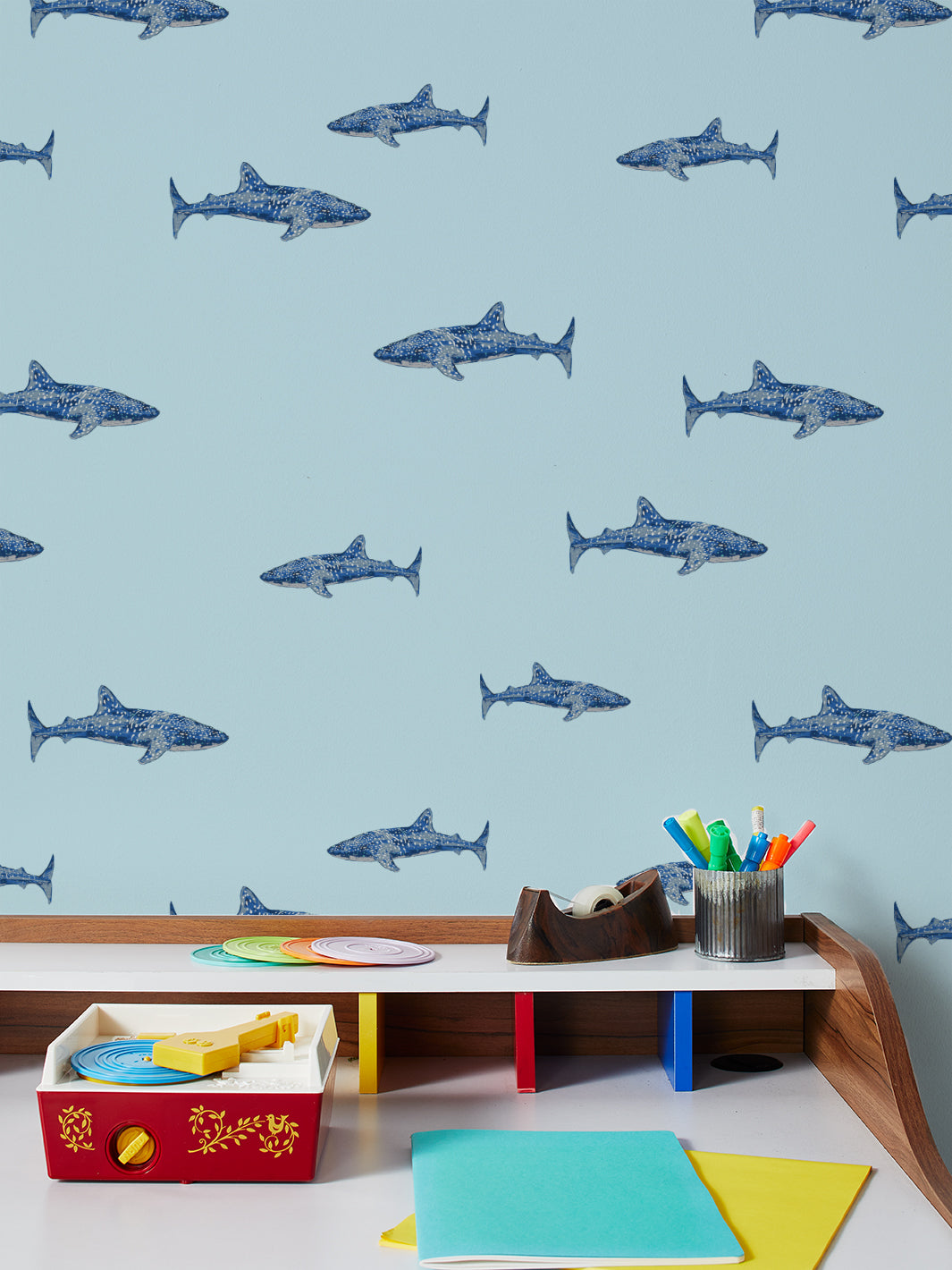 spotted-shark-wallpaper-by-tea-collection-sky