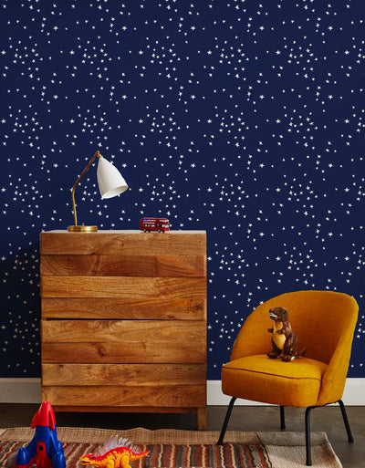 star wallpaper navy