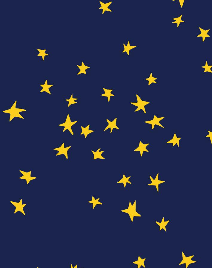 star-wallpaper-gold-on-navy