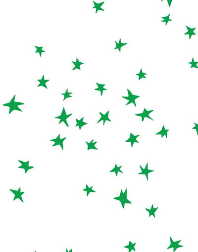 star wallpaper green on white