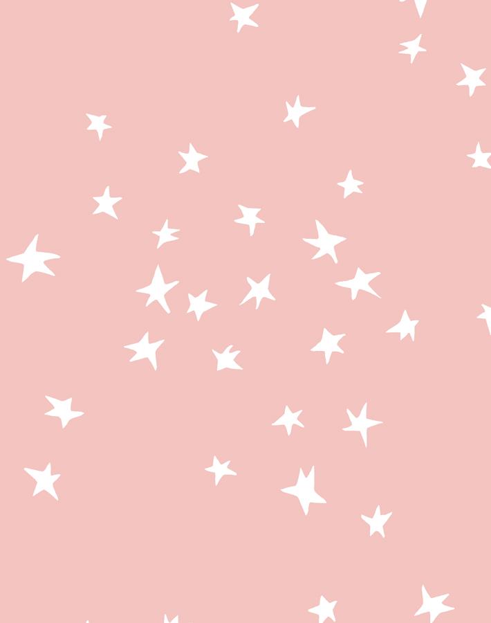 'Star' Wallpaper by Clare V. - Pink