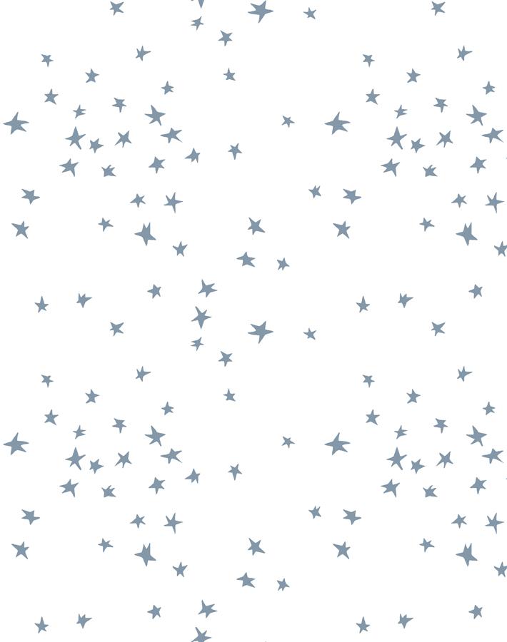 star wallpaper silver on white