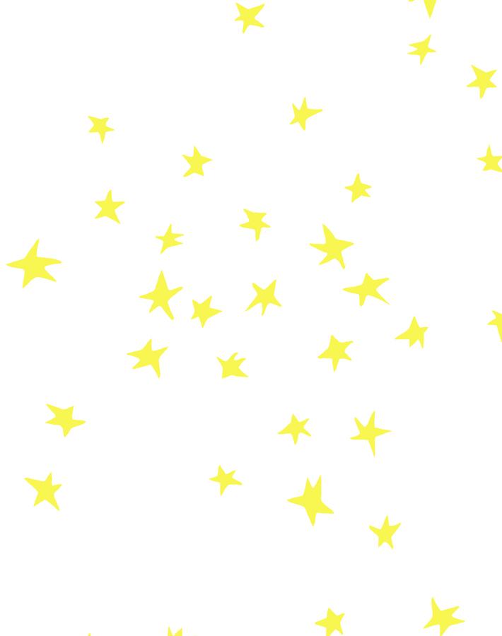 star-wallpaper-yellow-on-white