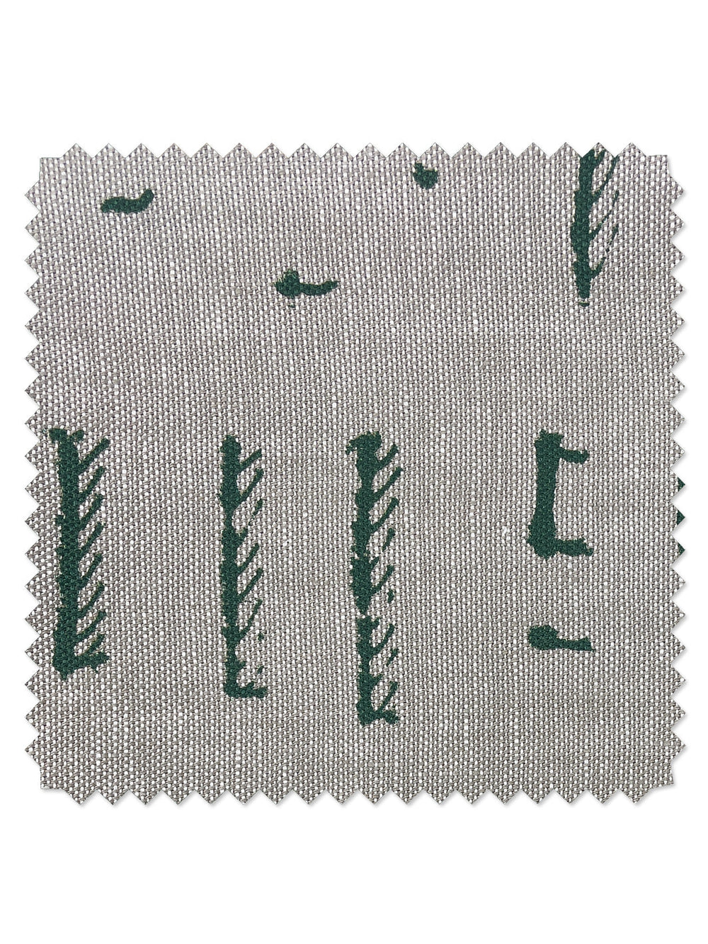 fabric by the yard stitch green on california cotton