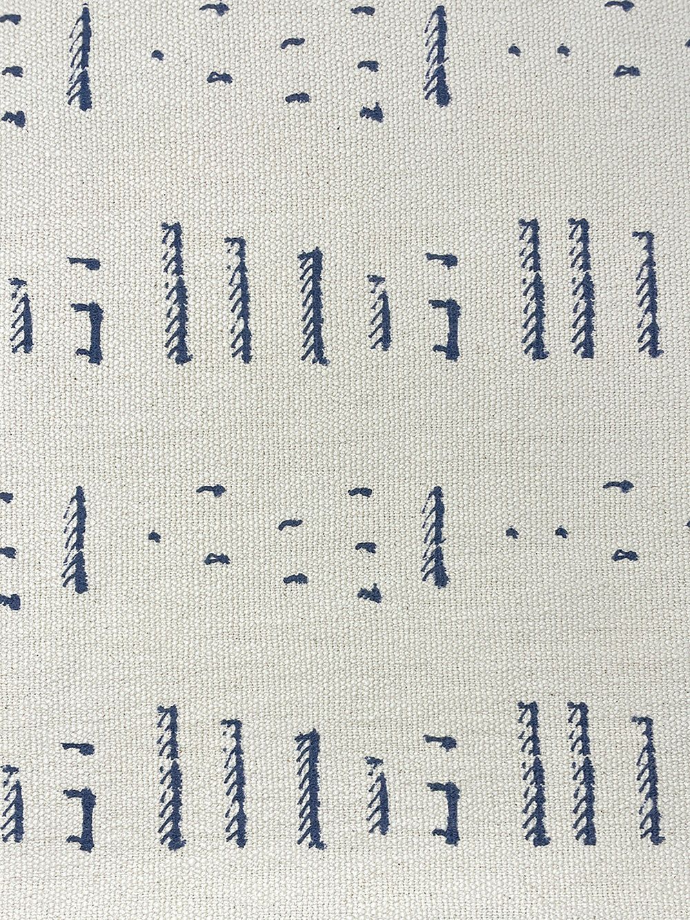 fabric by the yard stitch navy on california cotton