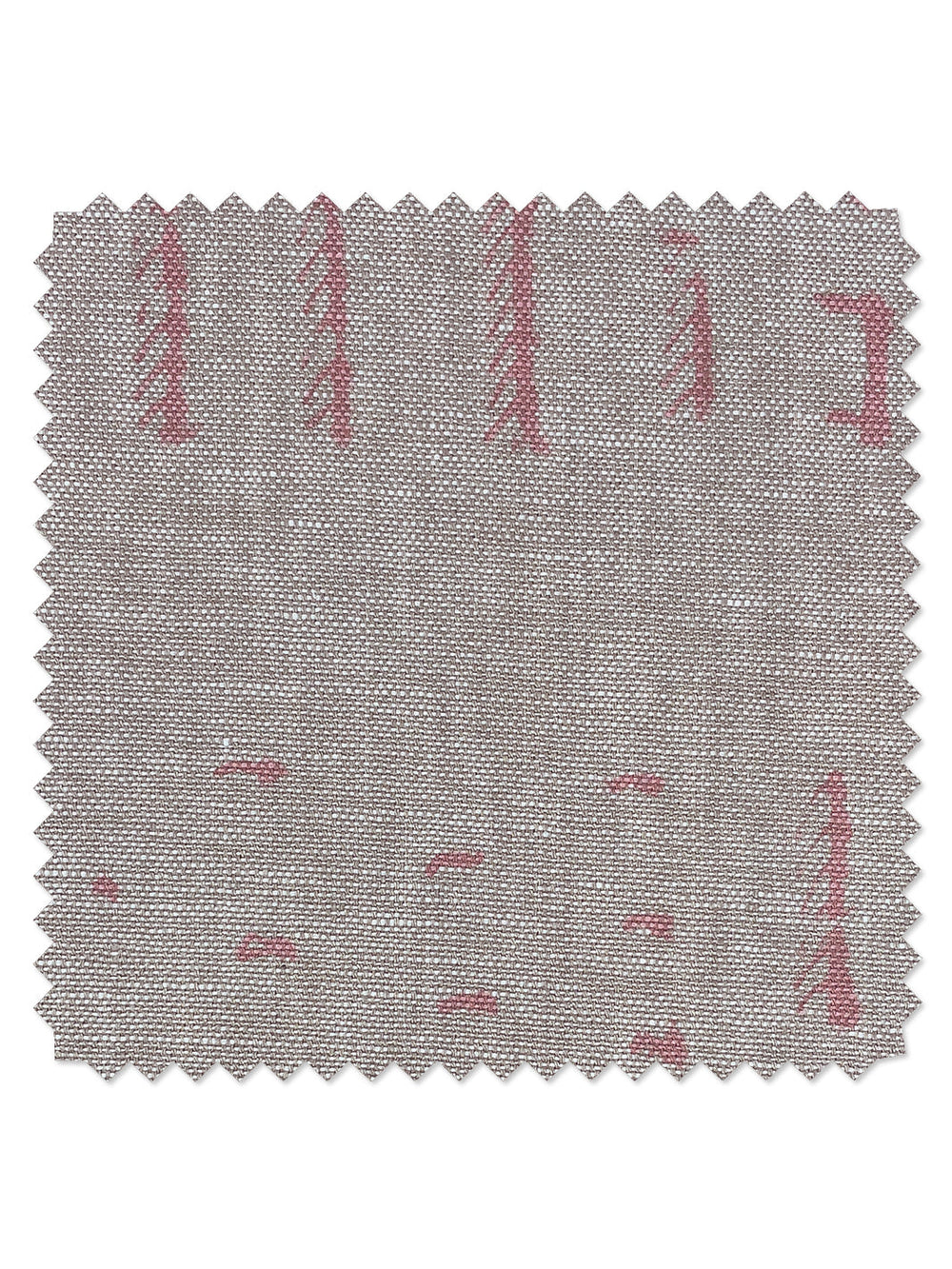 fabric by the yard stitch pink on california cotton