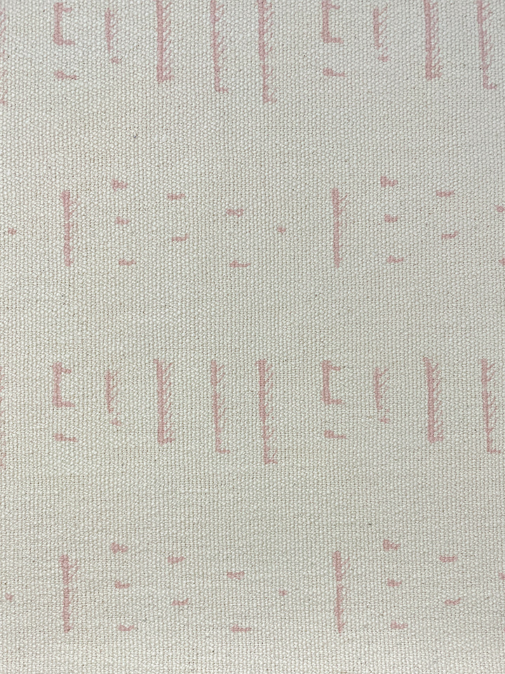 fabric by the yard stitch pink on california cotton