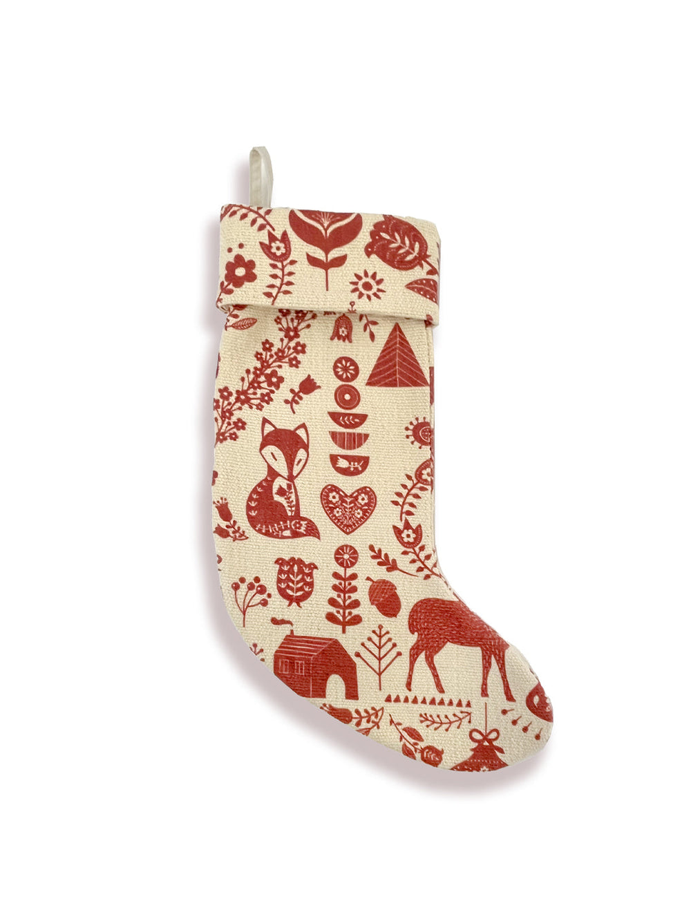 alisal holiday stocking red