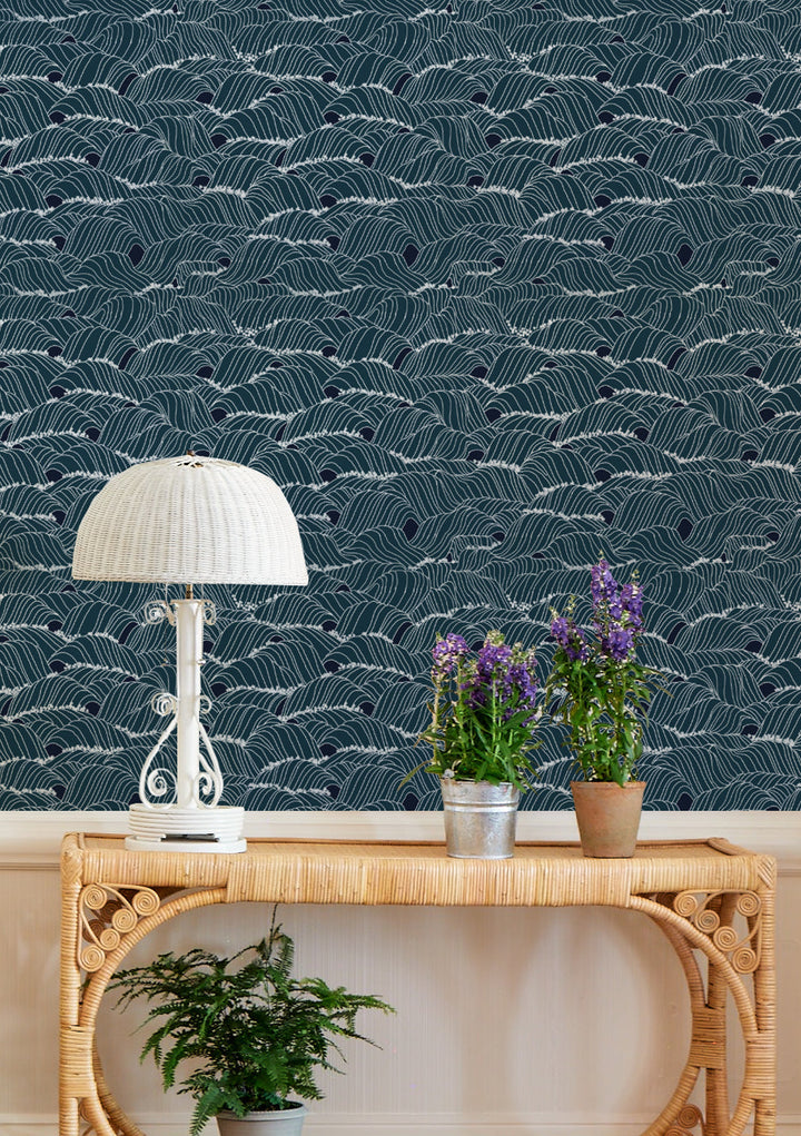 storm-waves-wallpaper-lingua-franca-navy
