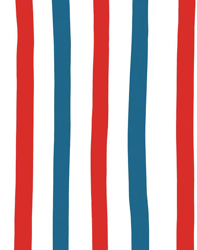 stripes red blue