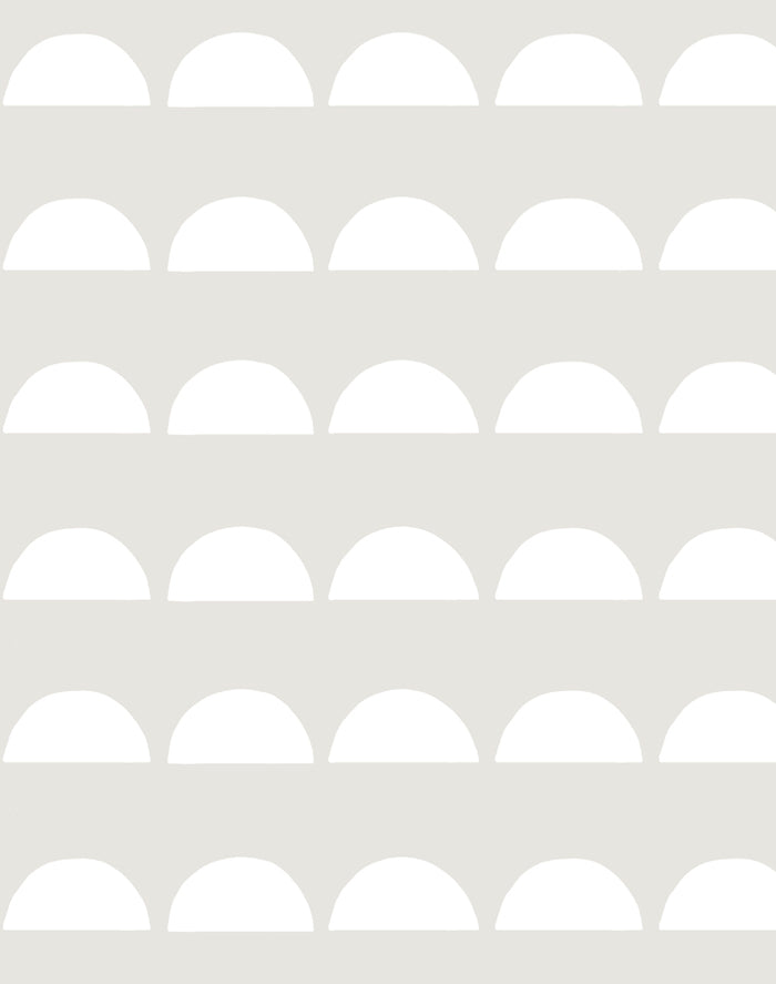 'Sun Tile' Wallpaper by Tea Collection - Sand