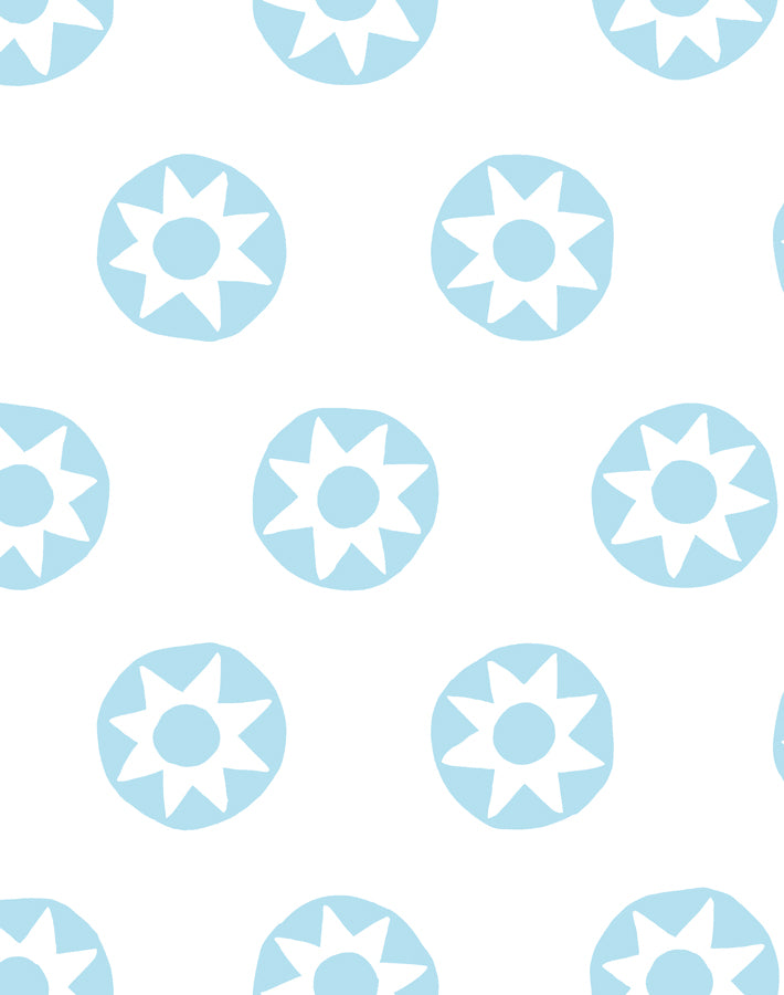 sun dial baby blue