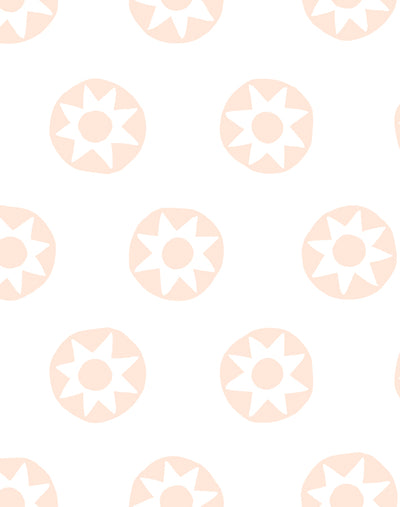 sun dial peach