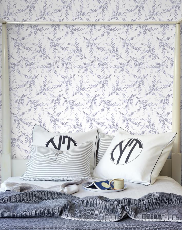 'Sweet Caroline' Wallpaper by Wallshoppe - Lavender