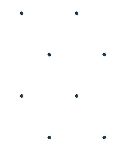 signature dot navy on white