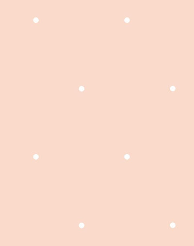 'Signature Dot' Wallpaper by Sugar Paper - Pink