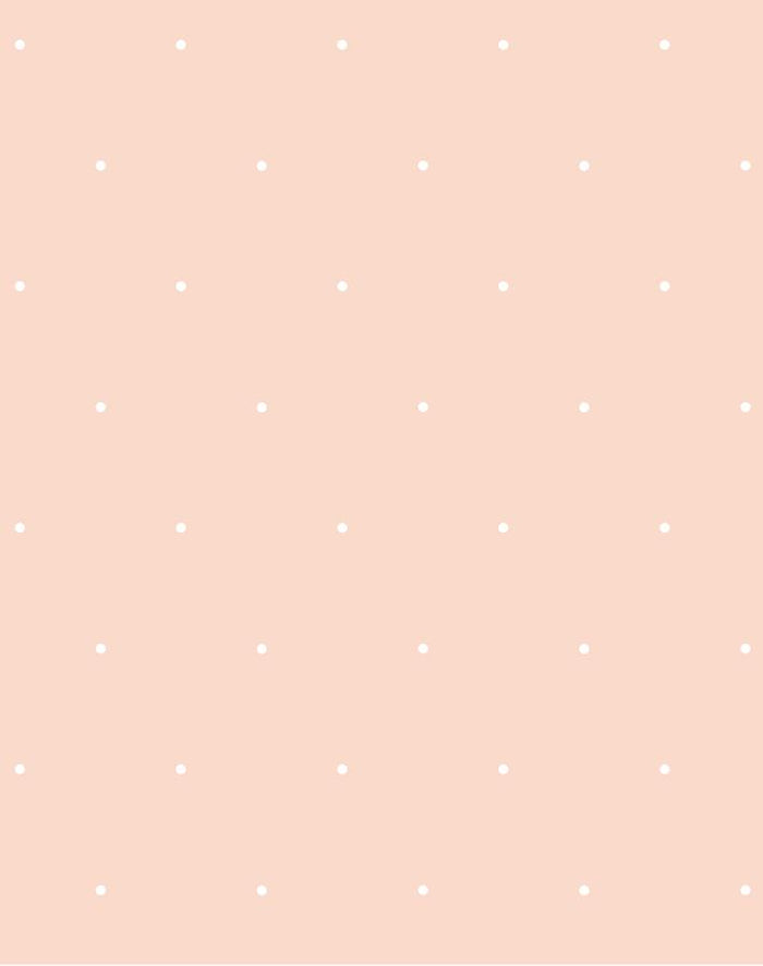 'Signature Dot' Wallpaper by Sugar Paper - Pink