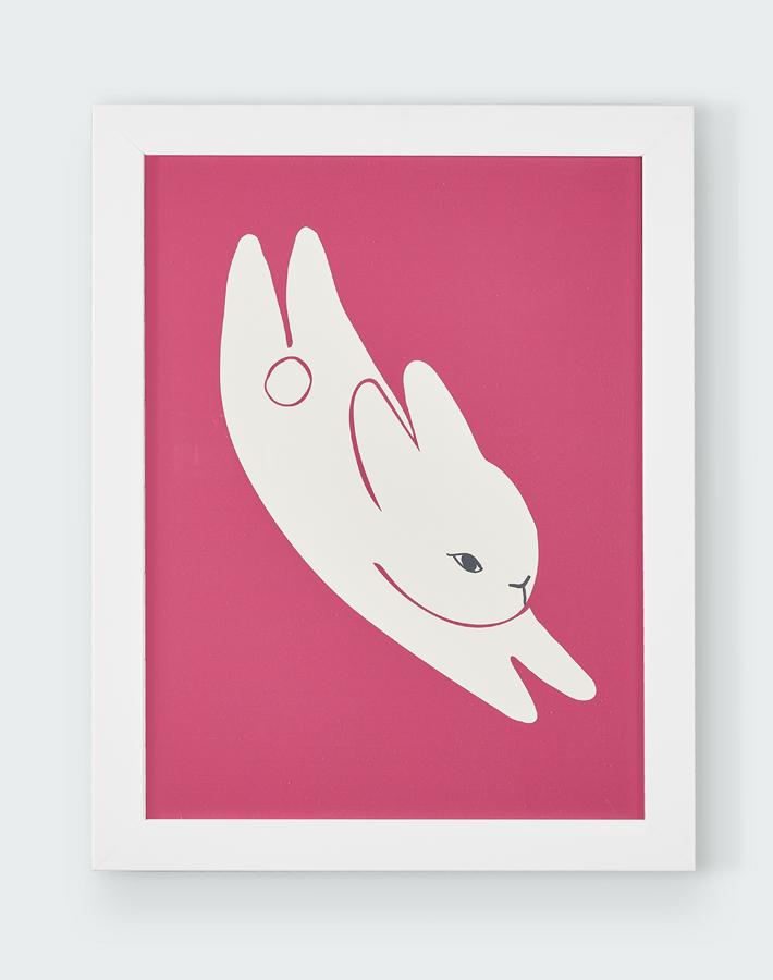 Artshoppe Swoosh Bunny by Tea Collection