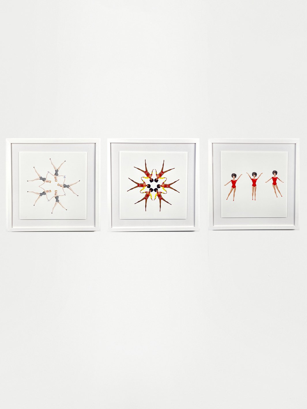 'Synchronized Vintage Barbie™ Framed Art