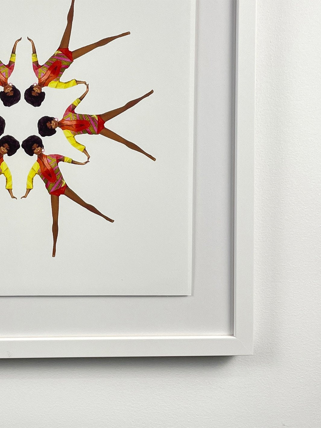 'Synchronized Vintage Christie™ Framed Art
