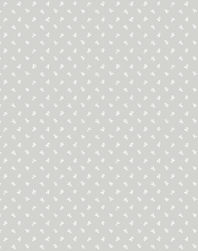 teensy floral grey