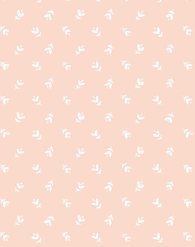 'Teensy Floral' Wallpaper by Sugar Paper - Pink