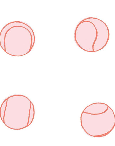 tennis balls watermelon